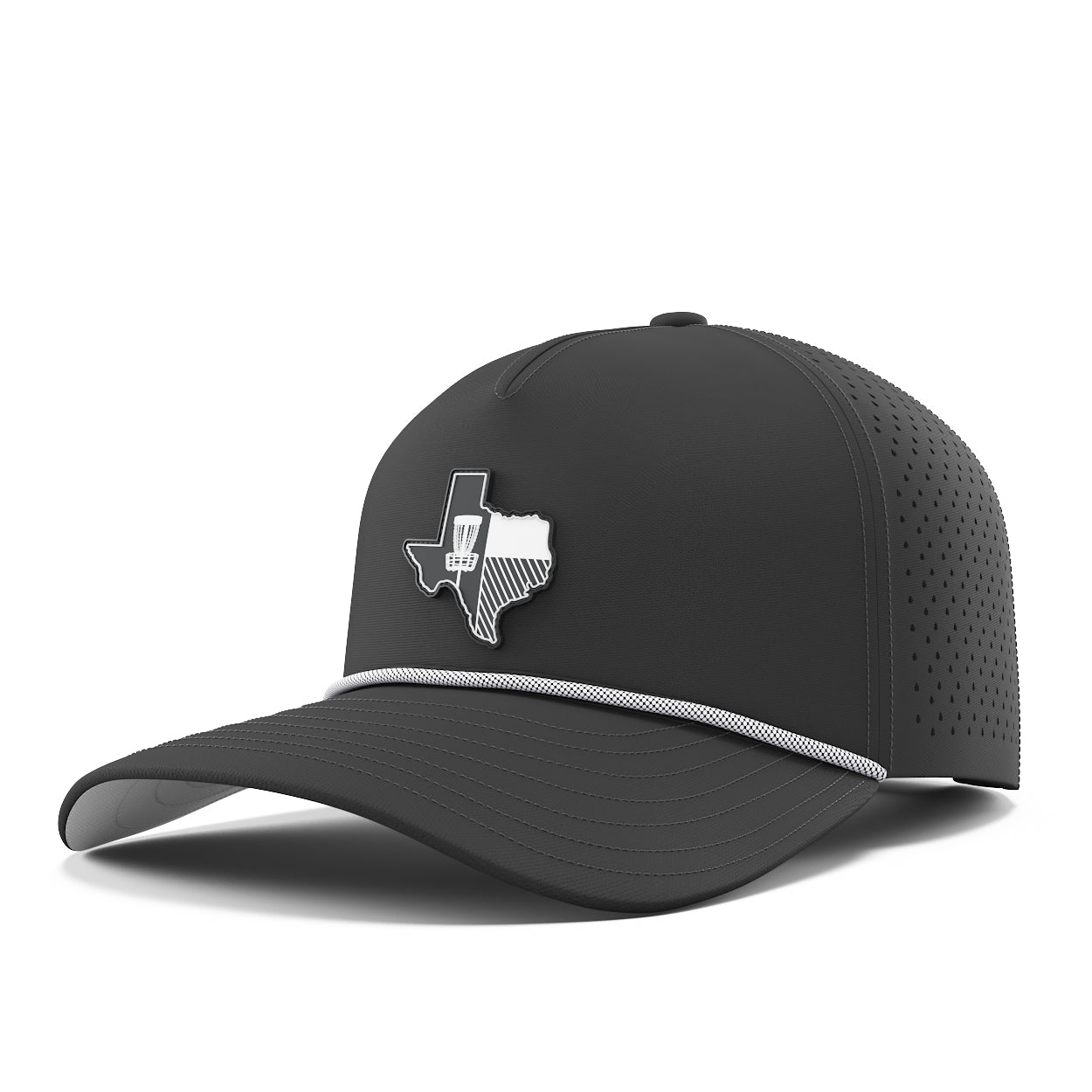 Rogue Iron water-resistant disc golf performance hat, view 18