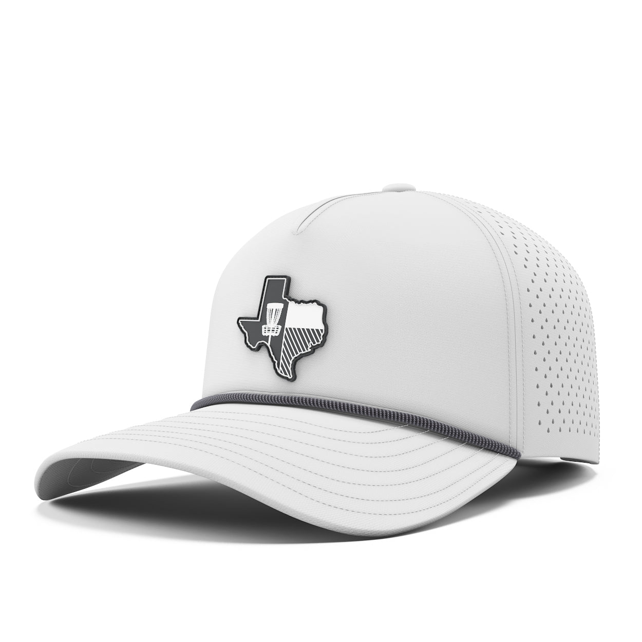 Rogue Iron water-resistant disc golf performance hat, view 21