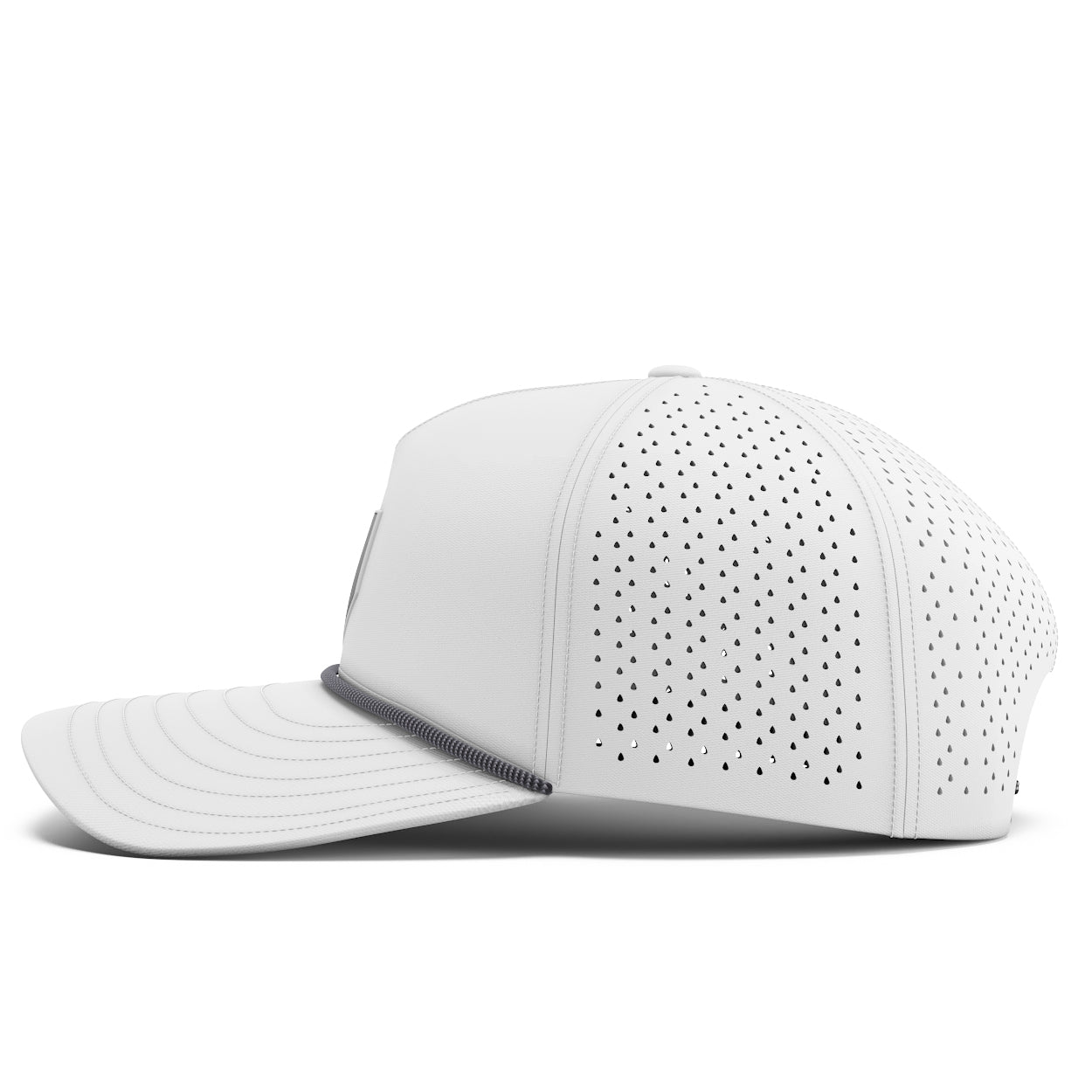 Rogue Iron water-resistant disc golf performance hat, view 13