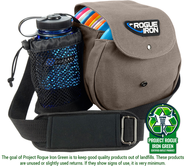Rogue Iron gray disc golf Sling Bag