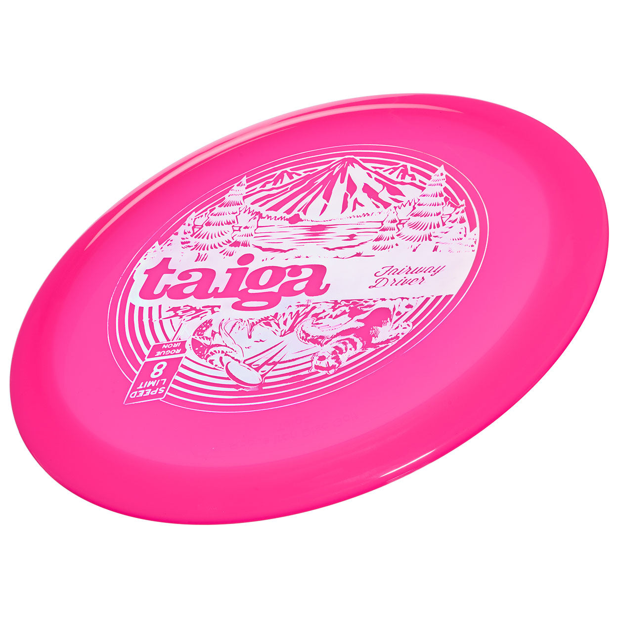 Taiga straight-flying disc golf driver